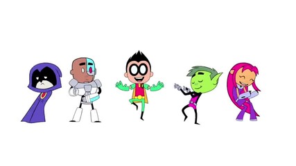 Малки титани- В готовност! (teen titans go!) – The Mask (интро и малка част)