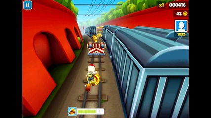 Subway Surfers Epizode #1 (извинете,че е малък но играя от 1 ден)