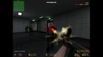 Counter Strike 1.6 bot gameplay