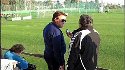 Антич пред Gong.bg за Стоичков, Сираков и похвалите му за Кавдански с екипа на Зенит