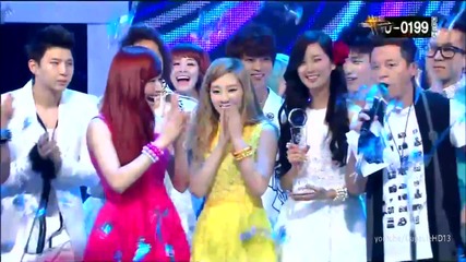 Top 10 + Winner - Tts (twinkle) ~ M Countdown (24.05.2012)