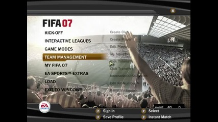 Fifa 07 - Малко финтове на тренировка :)