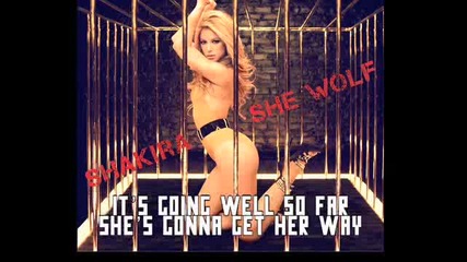 shakira she wolf official song with lyrics 