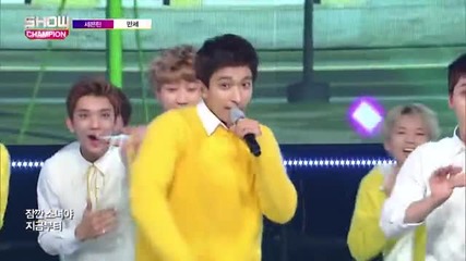 1014-1 Seventeen - Man Sae [mbc Music] Show Champion E163 (151014)