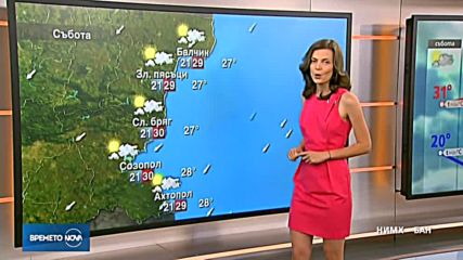 Прогноза за времето (04.08.2018 - сутрешна)