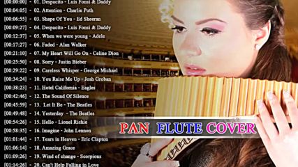 Pan Flute Covers of Popular Songs 2018 ☀️ Best Pan Flute Romantic Covers 2018