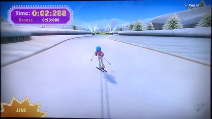 E3 2012: Game & Wario - Ski Gameplay