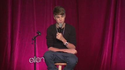 Justin Bieber отговаря на въпрос за Селена! :d