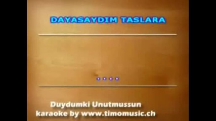 ( Karaoke ) duydumki unutmussun