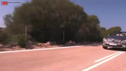 Testing the Mercedes - Benz E500 Cabrio 