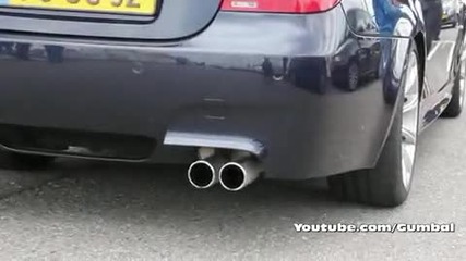 Голямто Каране Започна Gumball 3000 Bmw M5 With Eisenmann Exhaust 