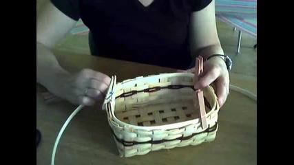 Basket Weaving Video #10 - - Securing the Rim in Place and using a Rim Filler