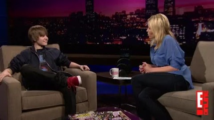 [new!+ превод] Justin Bieber Interview in Chelsea Lately Show