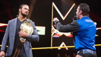 NXT Champion Drew McIntyre delivers his mission statement: WWE NXT, Aug. 30, 2017