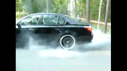 Bmw 550i 2006 Burnout 