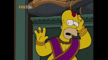 The Simpsons Хоумър отива в Индия Бг Аудио 