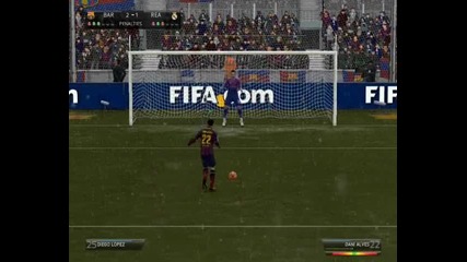 Barcelona vs Real Madrid (penalty) fifa 14