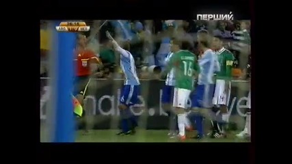 Argentina - Mexico 1 - 0 - Имаше ли засада при гола на Тевес ? 
