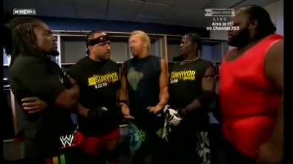 Wwe Christian рапира на Team Kingston