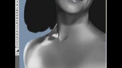 Рисуване на Kate Austen - Evangeline Lilly - със Speed Painting 