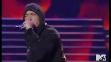 Eminem - Vma Performance 2010 ft. Rihanna (not Afraid & Love the Way You Lie) 