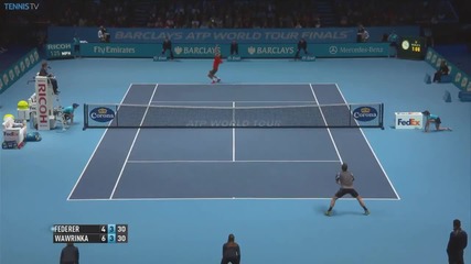 Barclays Atp World Tour Finals 2014 - Hot Shot By Roger Federer
