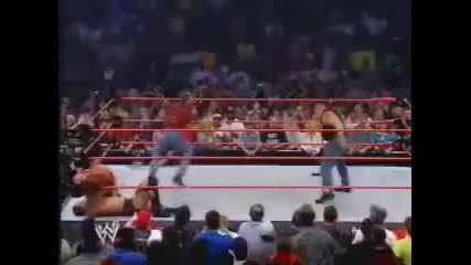 shawn michaels delivers sweet chin music to brock lesnar Vbox7