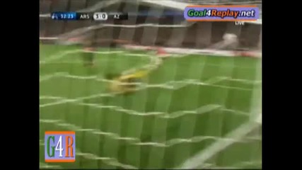 04.11.09 Арсенал 3:0 Аз Алкмар Фабрегас Гол