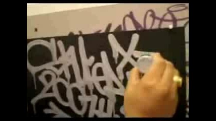 Graffiti Skuf Handstyle
