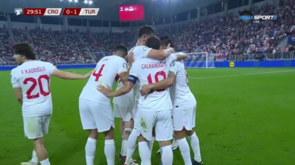 Турция поведе на Хърватия с елегантен прехвърлящ удар