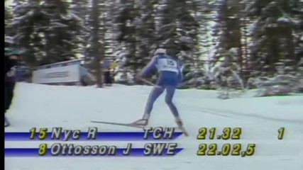 Mens 15km F at World Championship 1989 Lahti