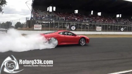 Ferrari F430 Burnout