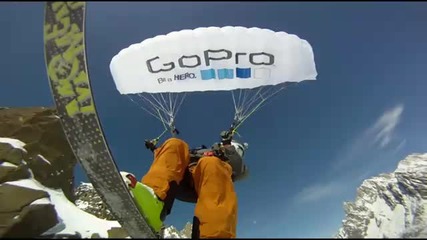 Gopro® Hd Speedflying at Chamonix