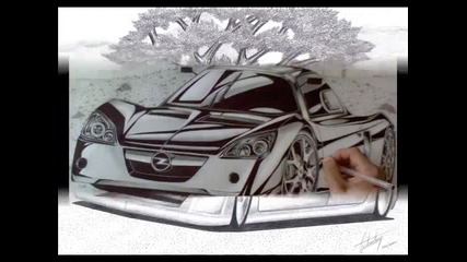 Car drawings 3