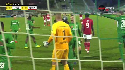 Лудогорец - ЦСКА 0:0 /първо полувреме/