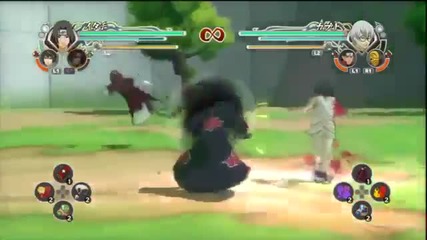 Naruto Ultimate Ninja Storm Generations - Itachi bs Kabutomaru