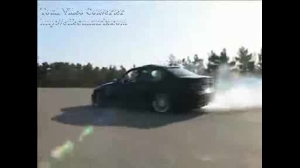 Bmw E36 Turbo - E60 Burnout