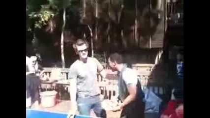 Jason Derulo Celebrity Ping Pong Showdown With Tyler Hilton 