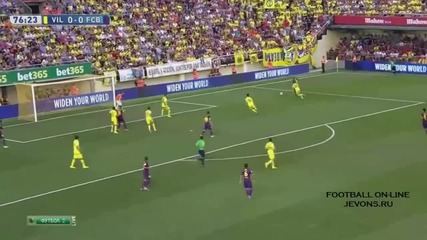 Villarreal 0-1 Fc Barcelona - 31/08/2014