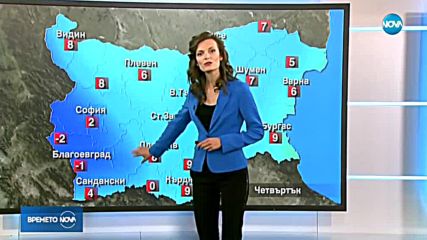 Прогноза за времето (14.11.2018 - централна)