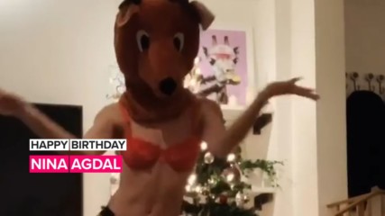 Nina Agdal's naked reindeer dance is even weirder than corona