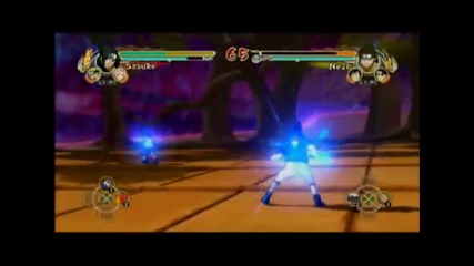 Naruto Ultimate Ninja Storm - Sasuke vs Neji