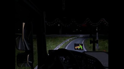 Euro Truck Simulator 2 - Вечерно каране