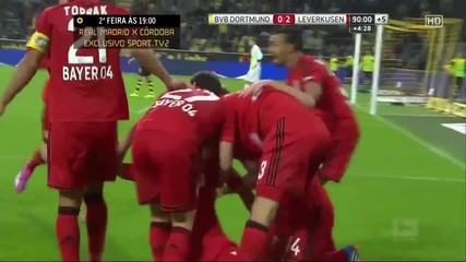 Борусия Дортмунд - Байер Леверкузен 0:2