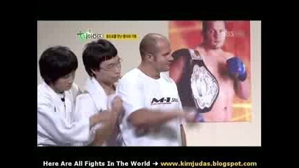 Смях без правила : Fedor Emelianenko В Комедийно Шоу - Korea 2008 