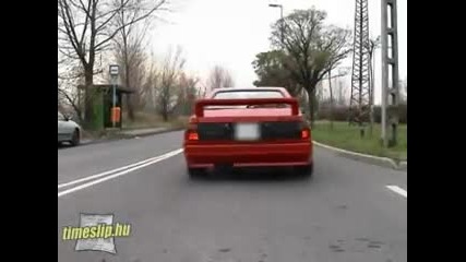 Audi Sport Quattro acceleration test