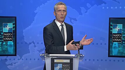 Belgium: 'We will take all necessary measures to defend and protect all Allies' - NATO's Stoltenberg on Russia Ukraine tensions