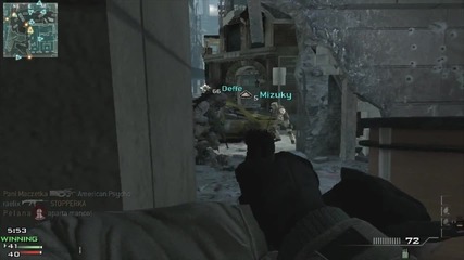 Cod Mw3 - Don't bring a gun to a knife fight