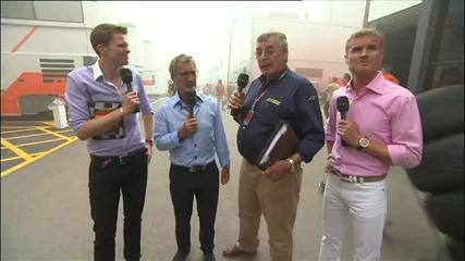 F1 Гран при на Испания 2012 - гаража на Williams се запали след състезанието [hd]