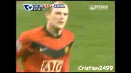 Манчестър Юнайтед - Блякбърн Роувърс 2:0 Гол на Димитър Бербатов! 